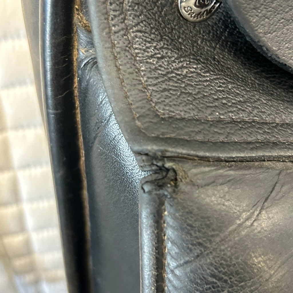 Used Custom VLX 18" Dressage Saddle