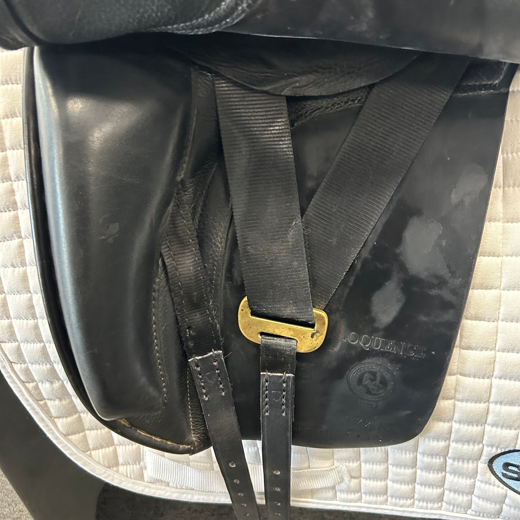 Used Black Country Eloquence 17.5" Dressage Saddle