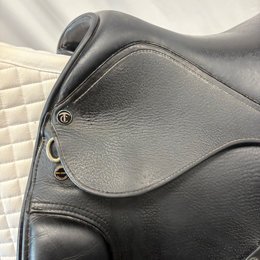 Used Tad Coffin Close Contact 18" Dressage Saddle