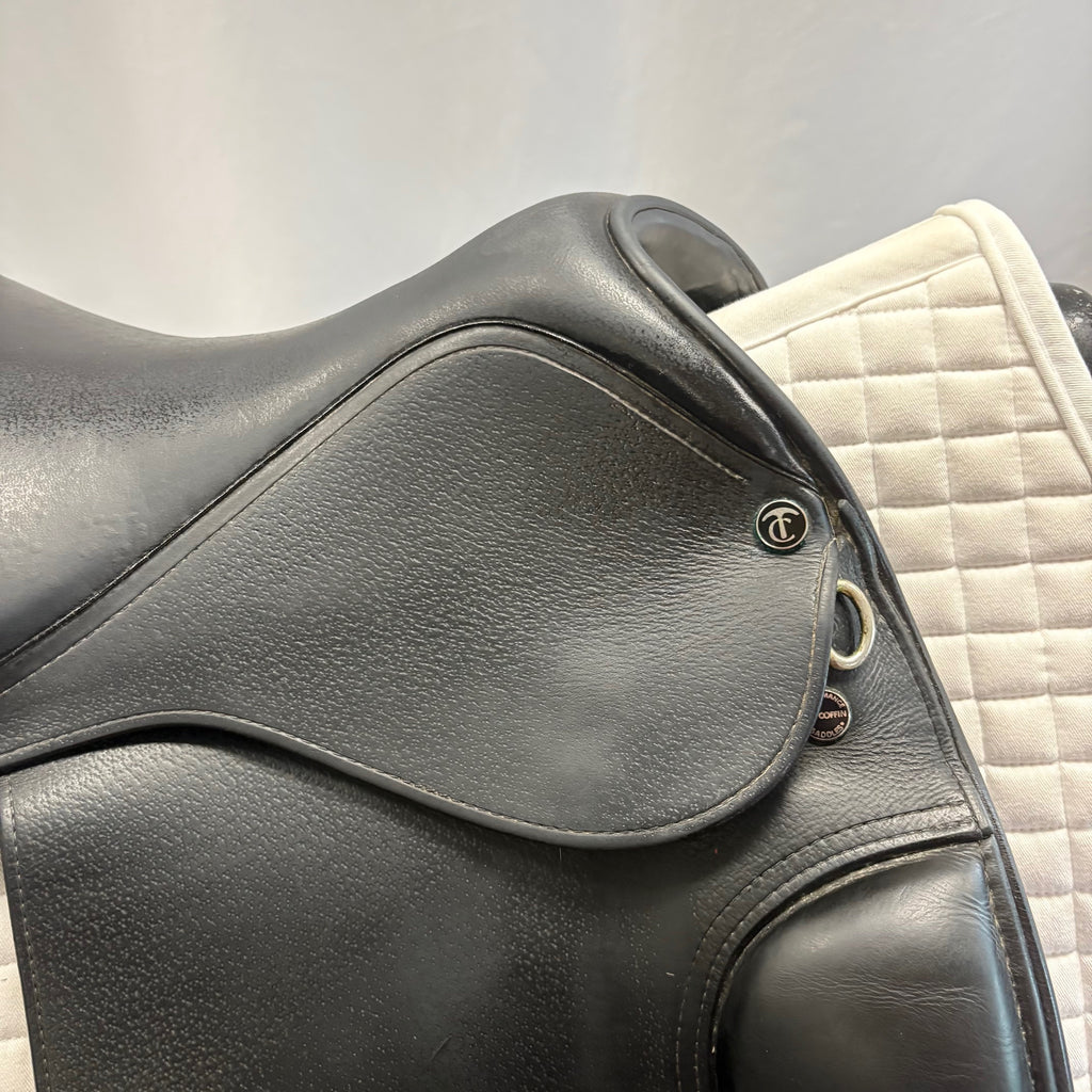 Used Tad Coffin Close Contact 18" Dressage Saddle