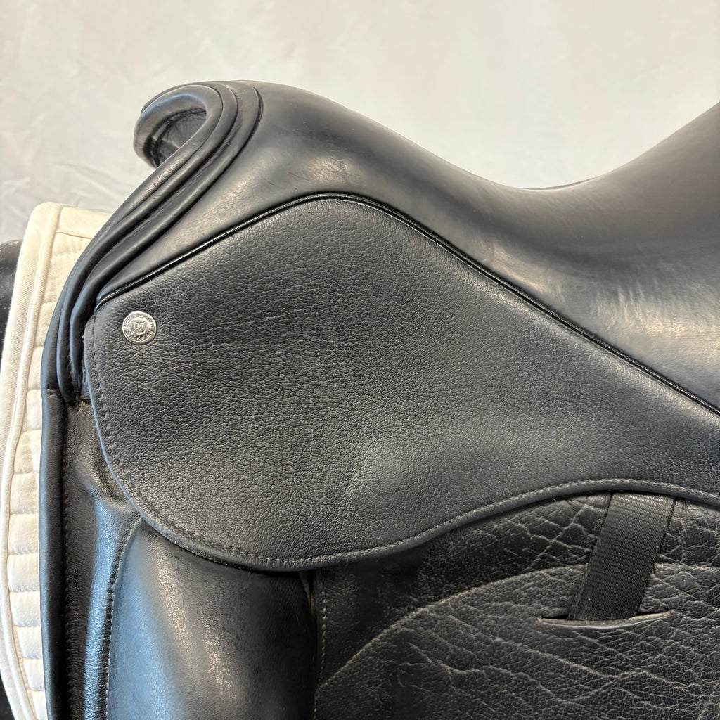 Used Custom Icon Star 17.5" Monoflap Dressage Saddle