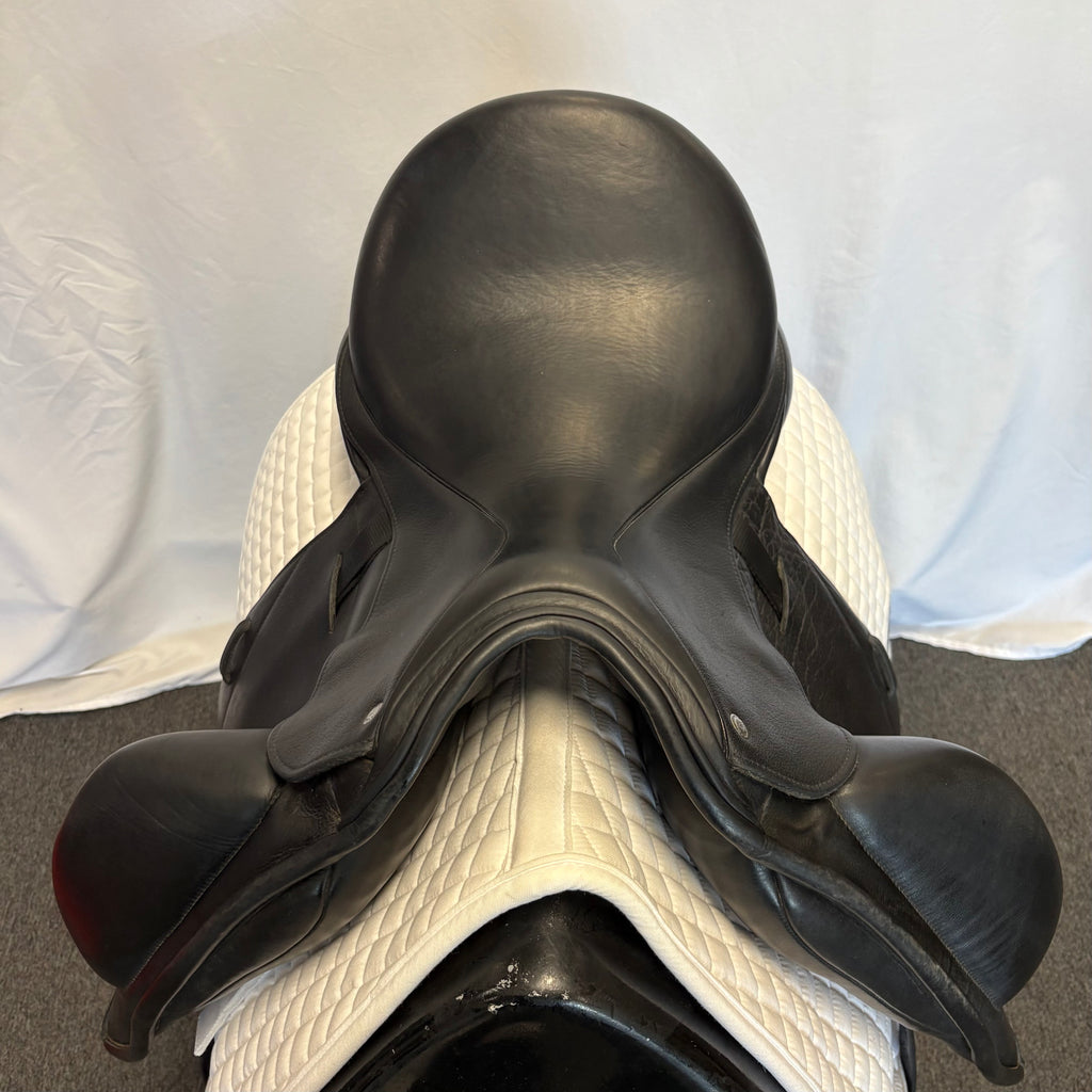 Used Custom Icon Star 17.5" Monoflap Dressage Saddle