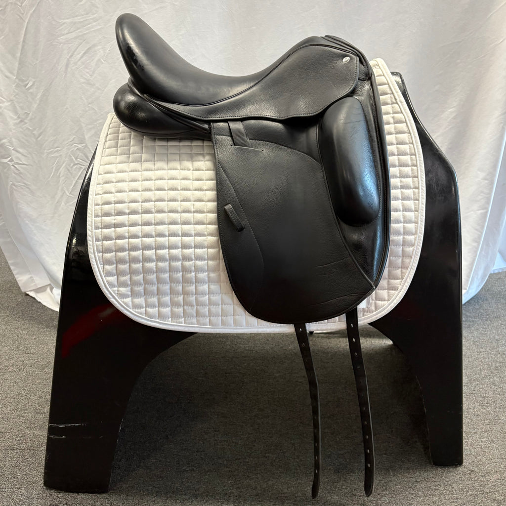 Used Custom Icon Star 17.5" Monoflap Dressage Saddle