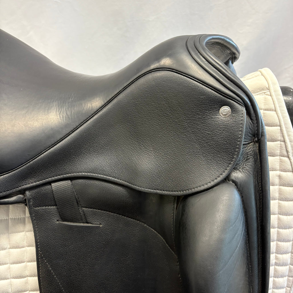 Used Custom Icon Star 17.5" Monoflap Dressage Saddle