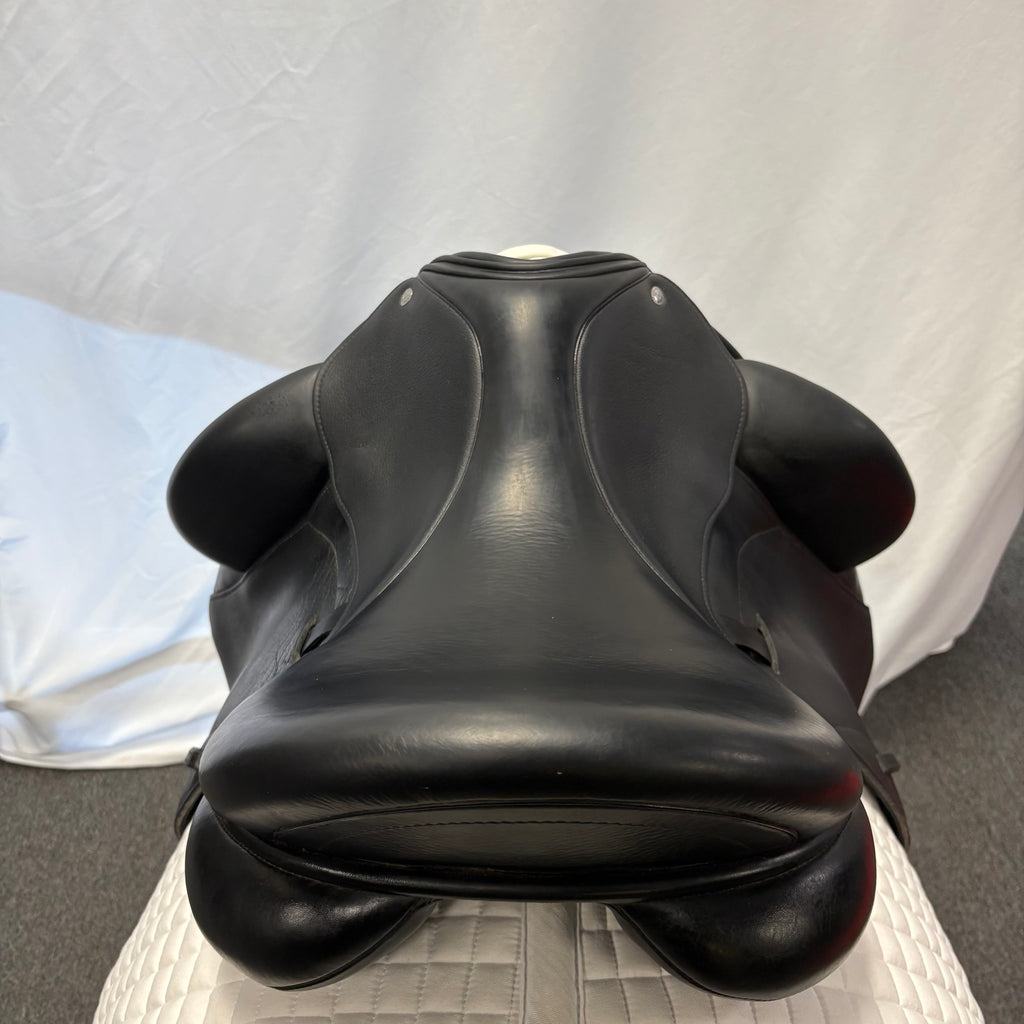 Used Custom Icon Star 17.5" Monoflap Dressage Saddle