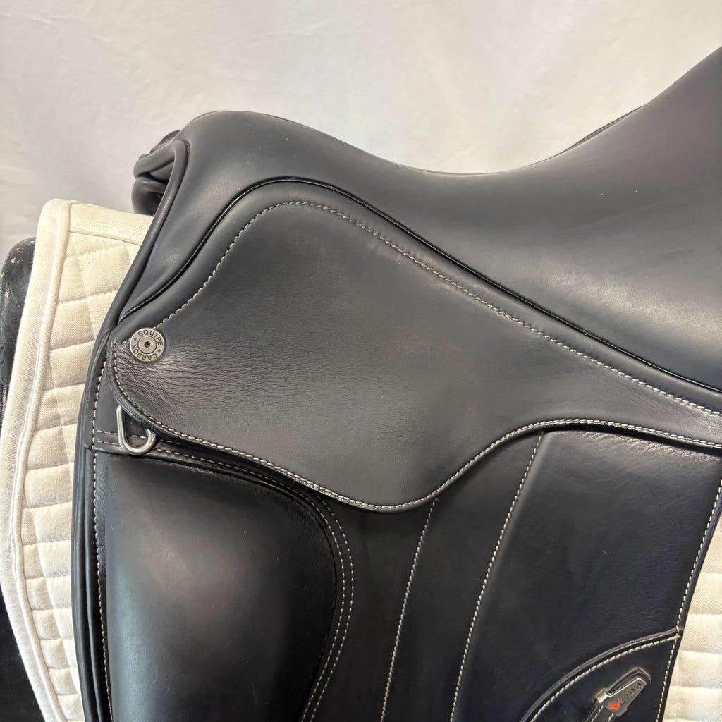 Used Equipe Kalifornia 18" Monoflap Dressage Saddle