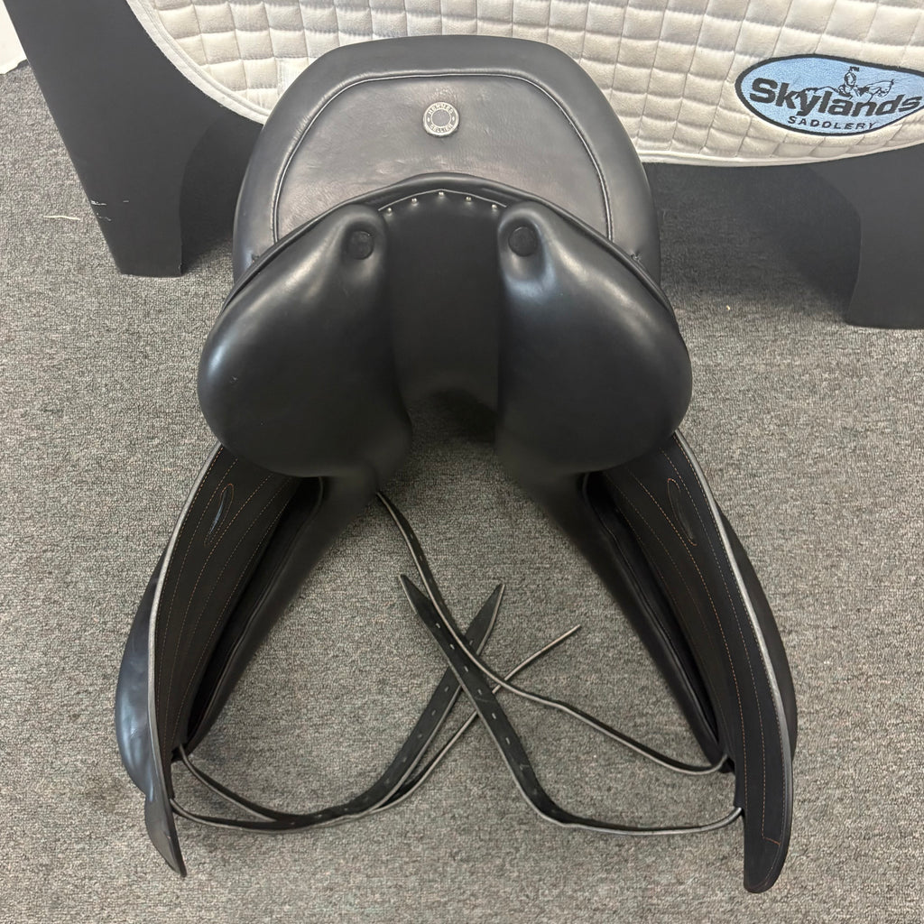 Used Hermes Arpege II 17.5" Monoflap Dressage Saddle
