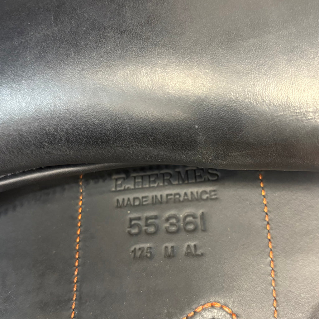 Used Hermes Arpege II 17.5" Monoflap Dressage Saddle
