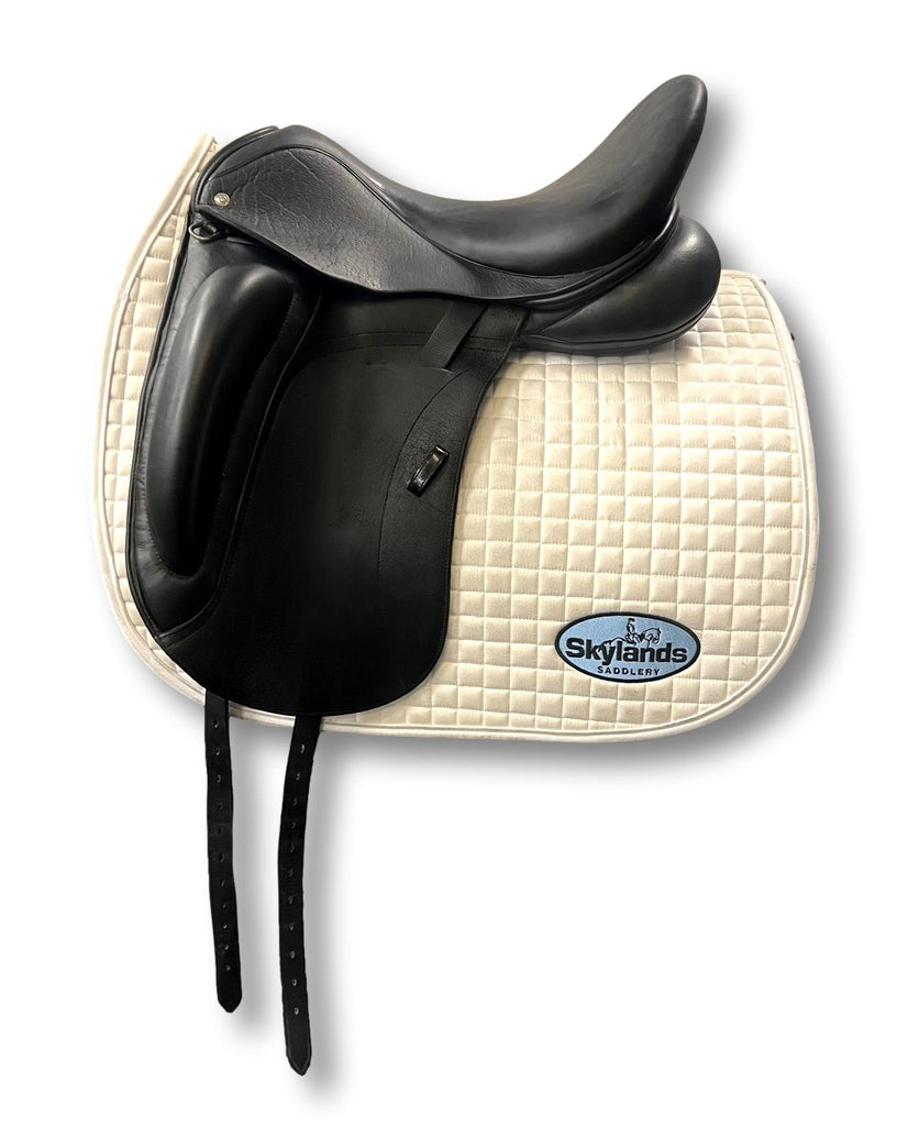 HOLD: Used Custom Saddlery Wolfgang Omni Monoflap 17.5