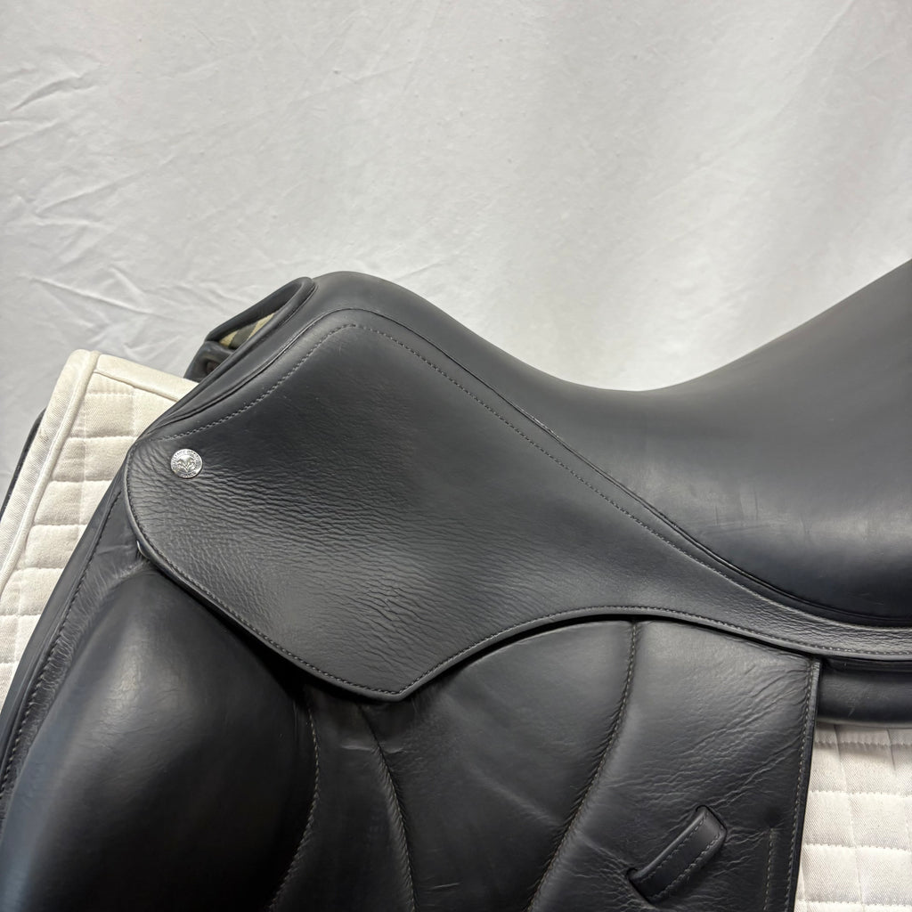 HOLD: Used Voltaire Adelaide 17.5" Monoflap Dressage Saddle