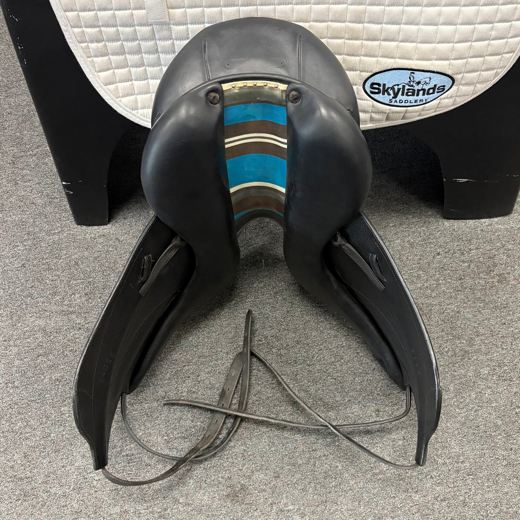 HOLD: Used Voltaire Adelaide 17.5" Monoflap Dressage Saddle