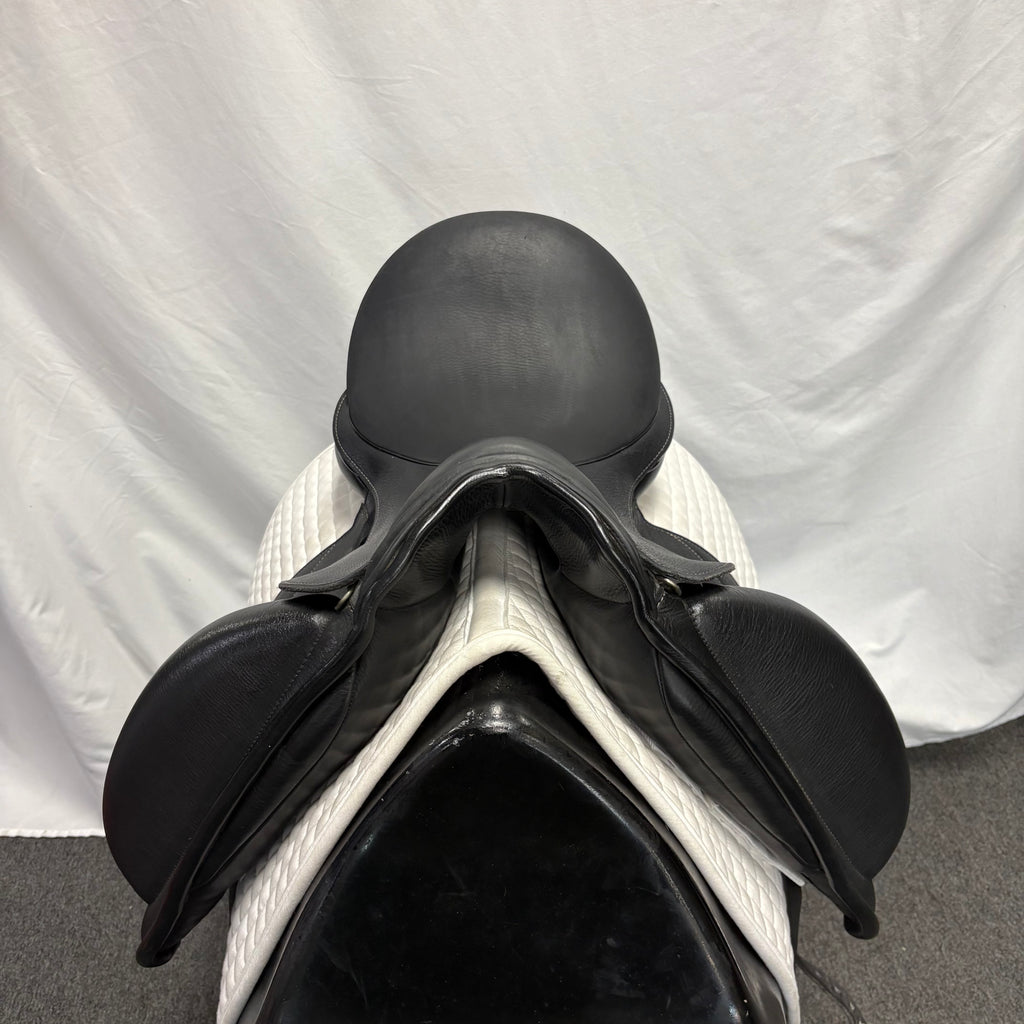 Used Custom Icon Star 17.5" Monoflap Dressage Saddle
