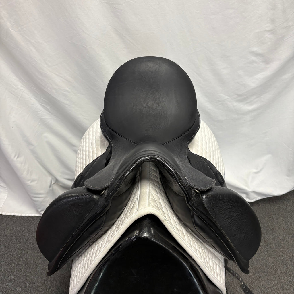 Used Custom Icon Star 17.5" Monoflap Dressage Saddle