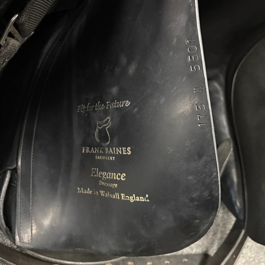 Used Frank Baines Elegance 17.5" Dressage Saddle