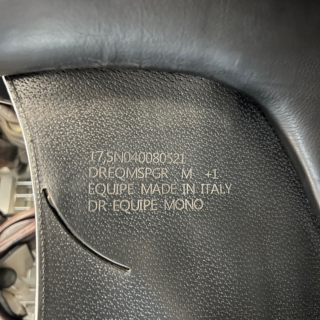 Used Equipe Elegance 17.5" Monoflap Dressage Saddle