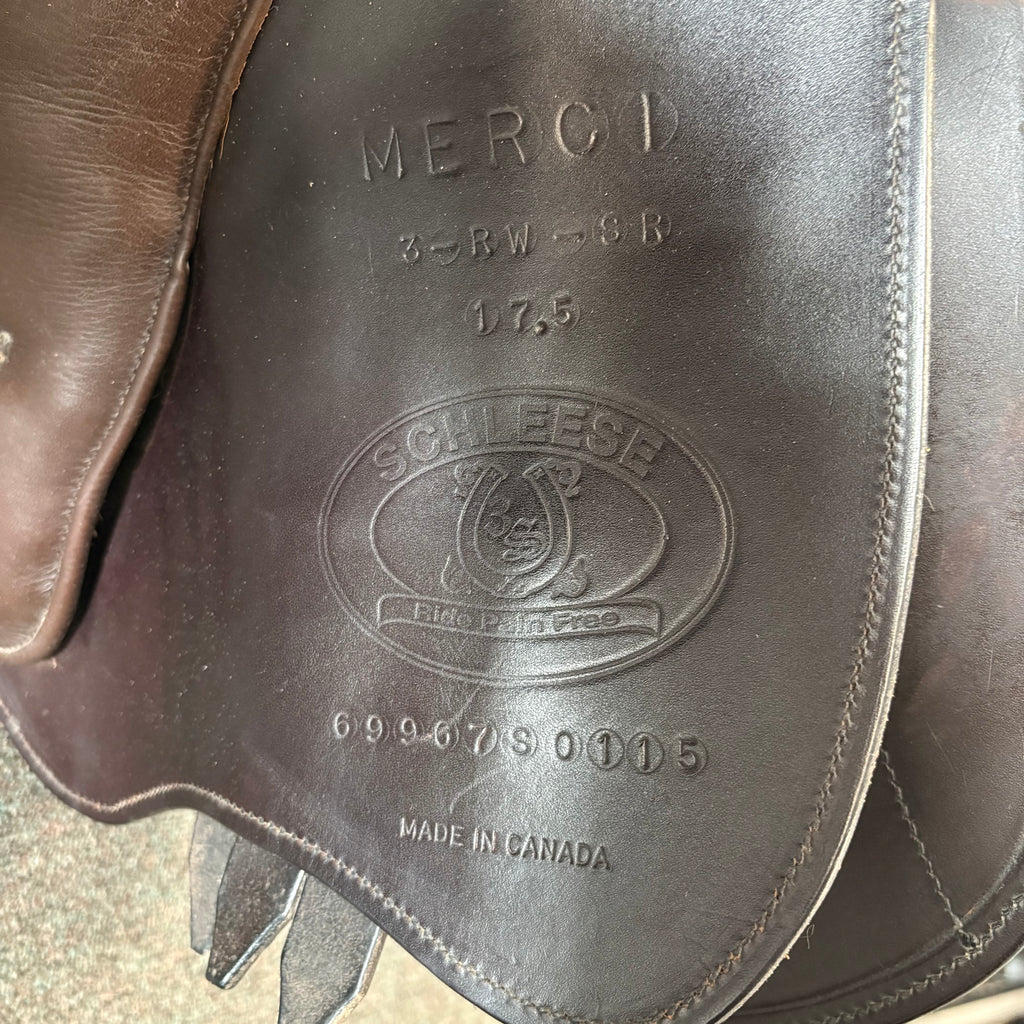 Used Schleese Merci 17.5" Jump Saddle