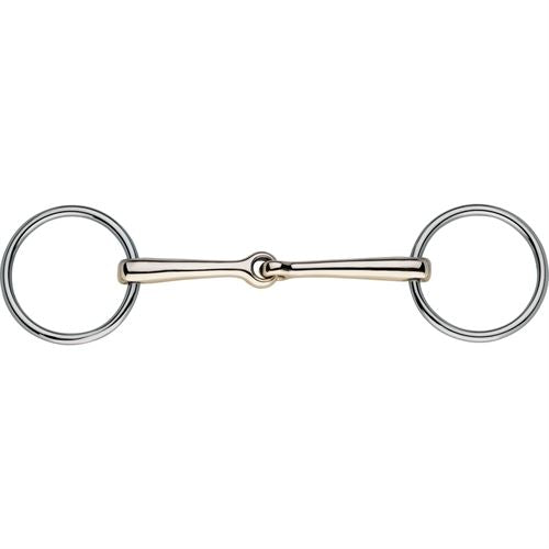 HS Single Joint Loose Ring Bradoon Bit 40212