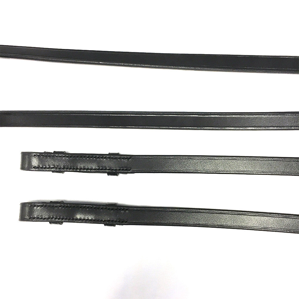 Leather Reins 16mm No Stops