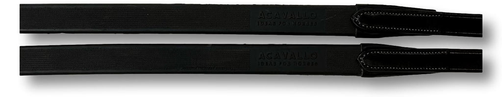 Acavallo Rubber Reins - Fine Dot