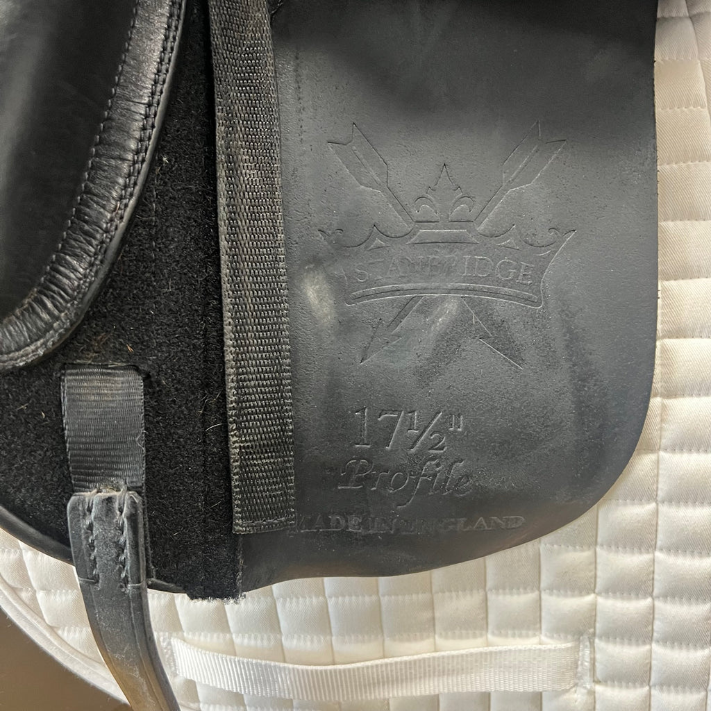 Used Stanbridge Profile 17.5" Dressage Saddle