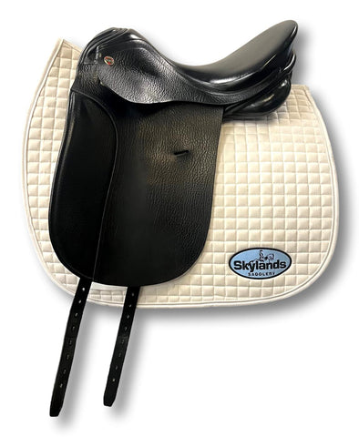 HOLD: Used Schleese Infinity 17.5" Dressage Saddle
