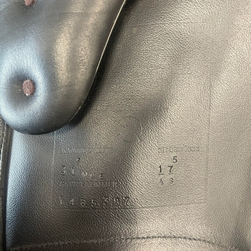 Used Sommer Savoie Flextra 17.5" Dressage Saddle