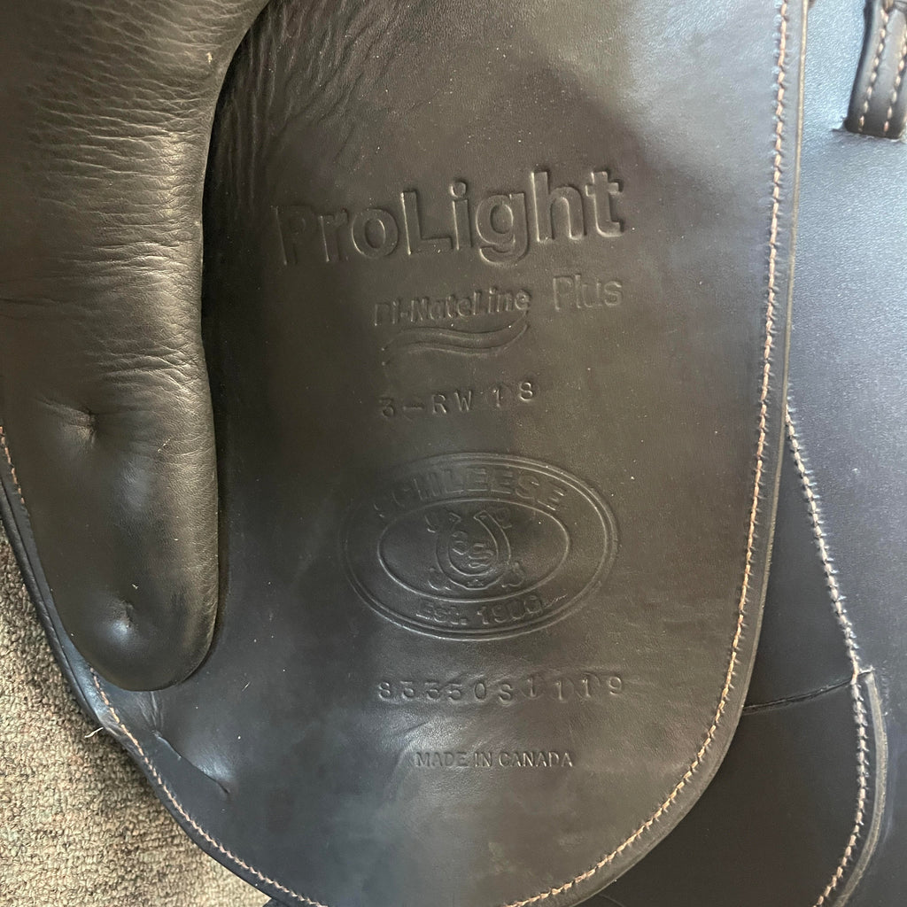 Used Schleese ProLight Plus 18" Dressage Saddle