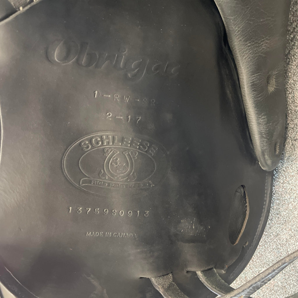 Used Schleese Obrigado 17" Dressage Saddle