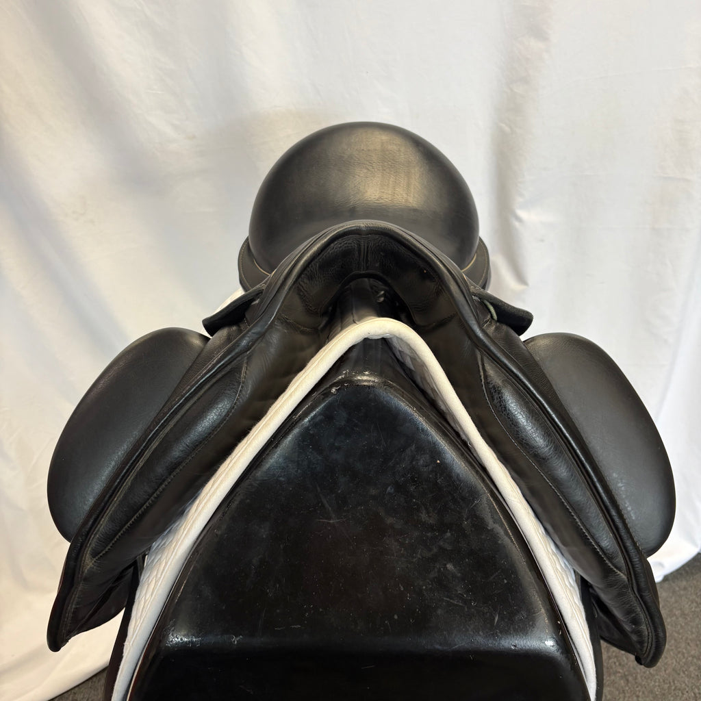 Used Custom Icon Alpha 17.5" Monoflap Dressage Saddle
