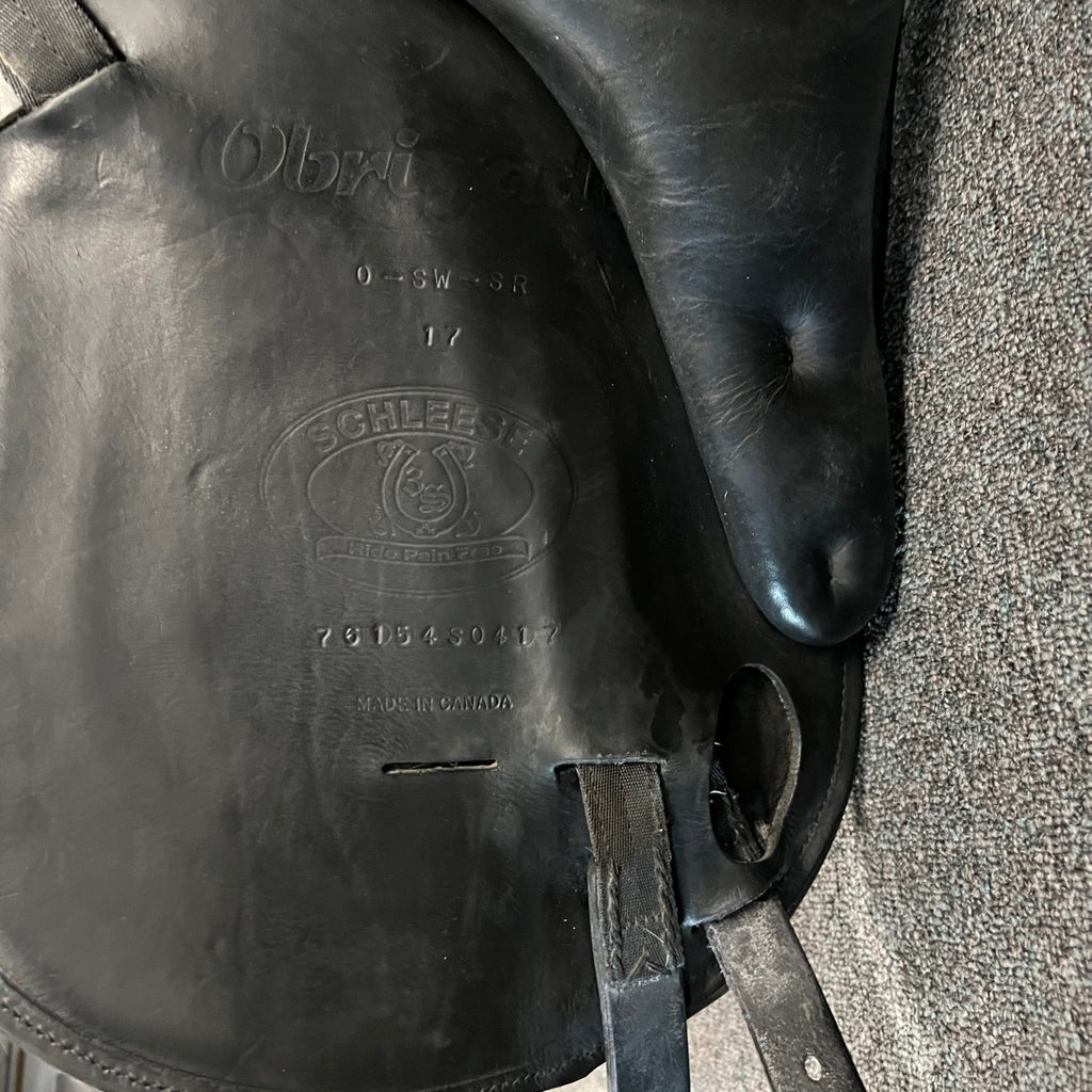 Used Schleese Obrigado 17" Dressage Saddle