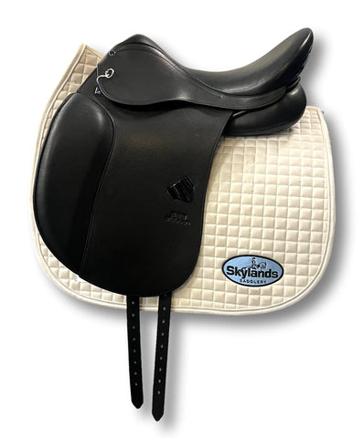 Used Aviar Rook 1.0 - 17.5"" Monoflap Dressage Saddle
