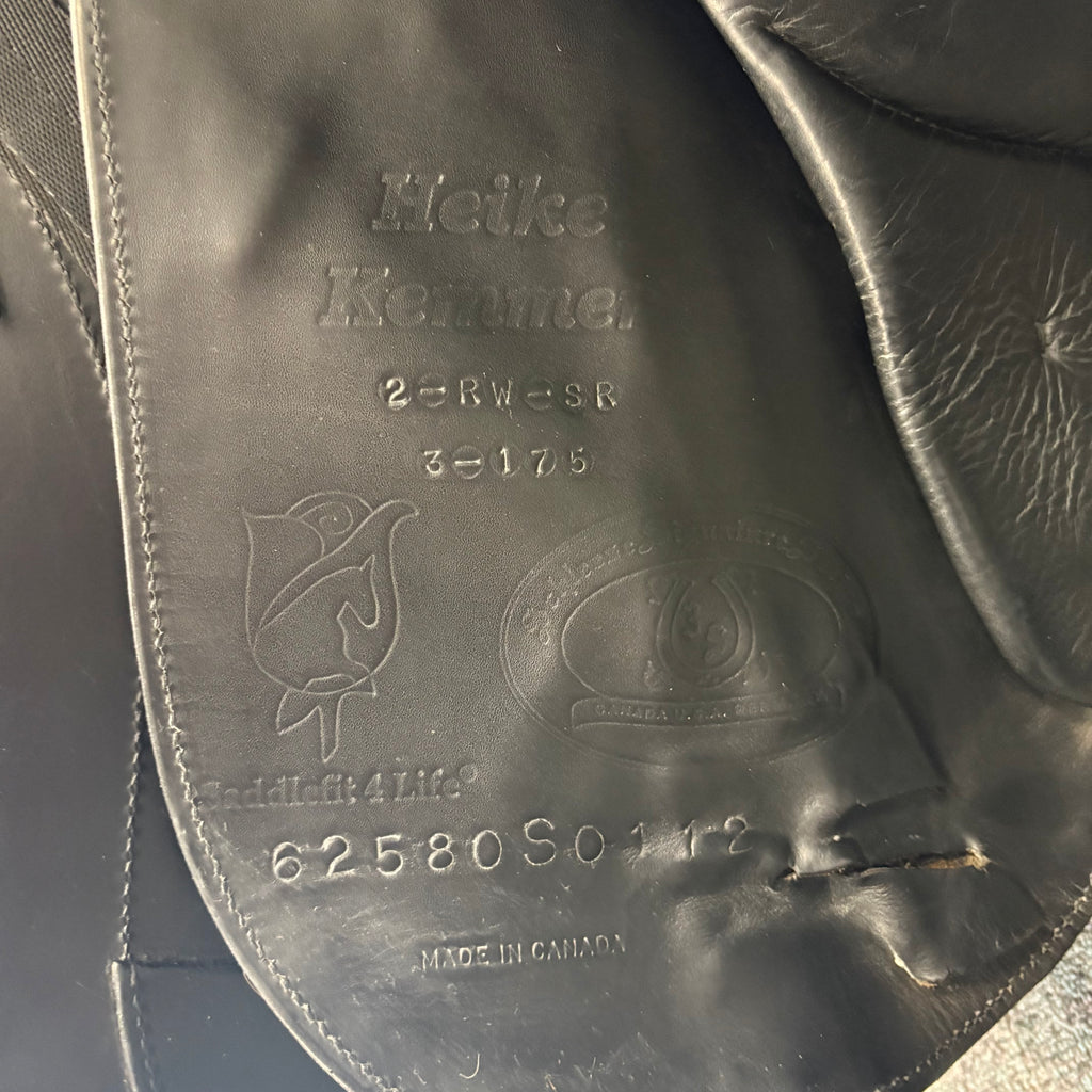 Used Schleese HK 17.5" Dressage Saddle