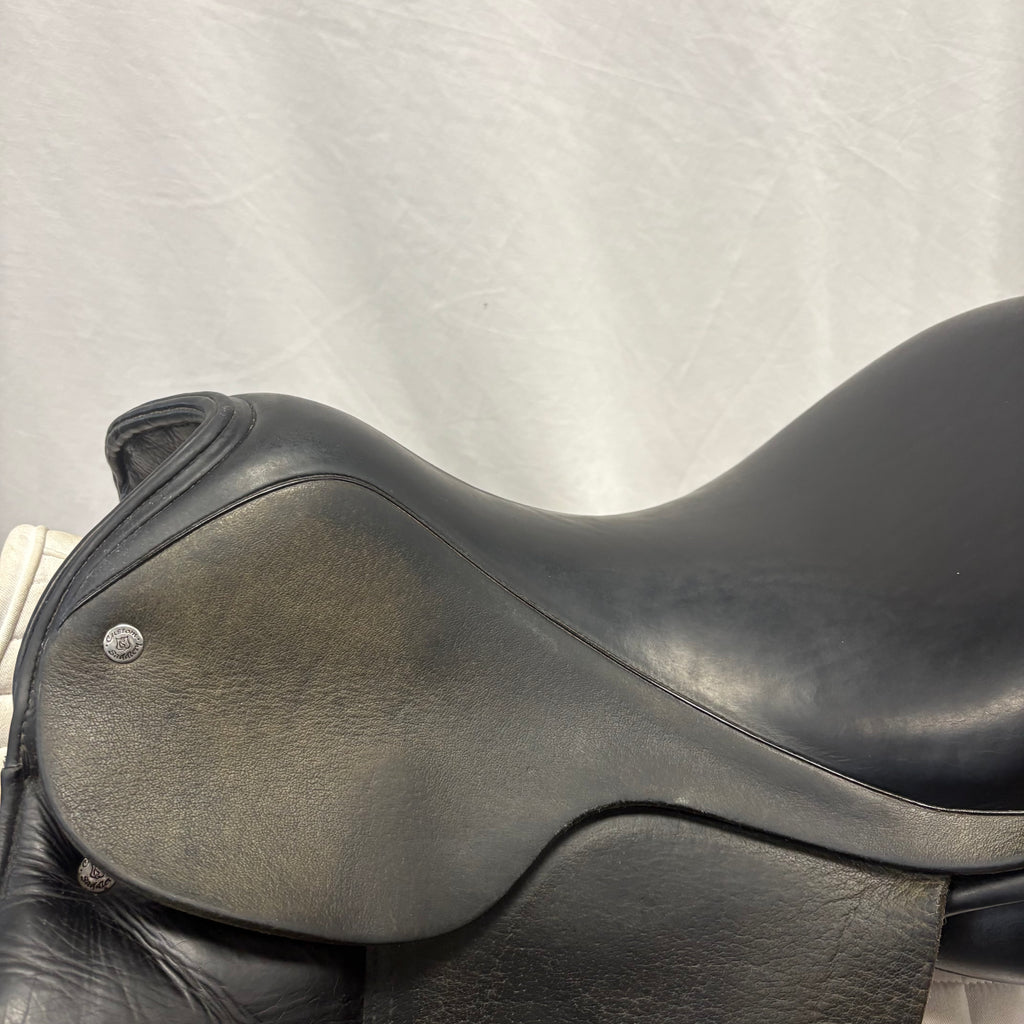 Used Custom Saddlery Revolution 17" Dressage Saddle