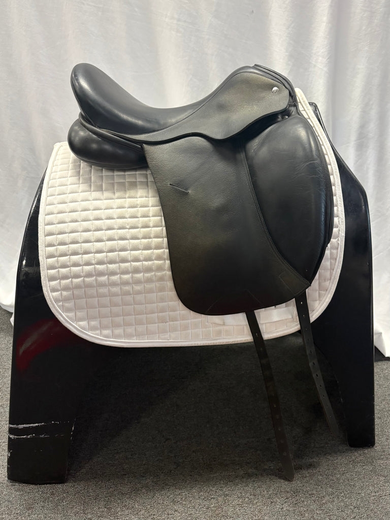 Used Custom Saddlery Revolution 17" Dressage Saddle
