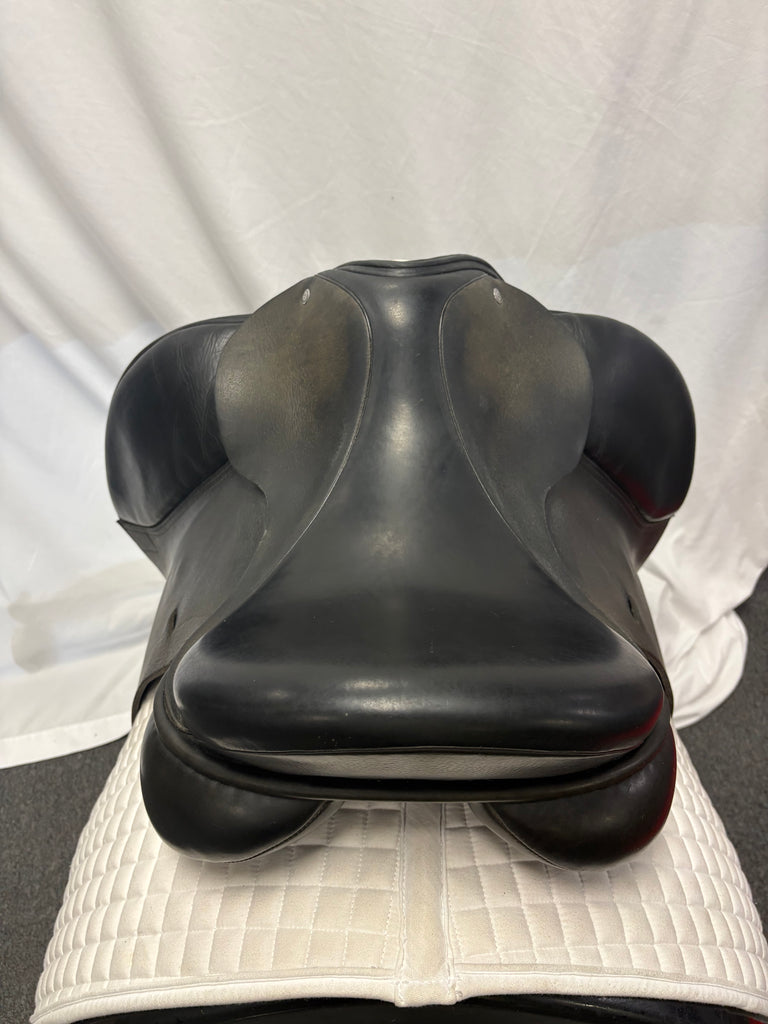 Used Custom Saddlery Revolution 17" Dressage Saddle