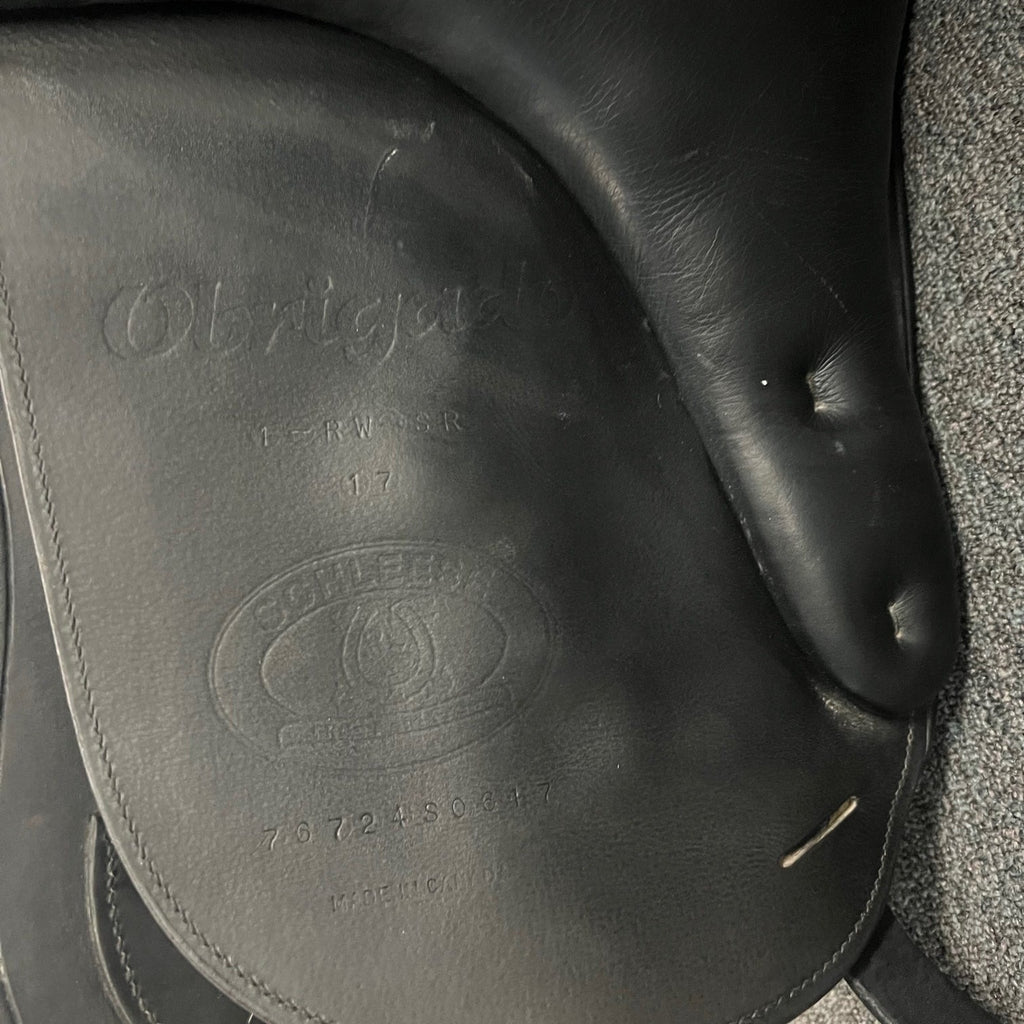 Used Schleese Obrigado 17" Dressage Saddle