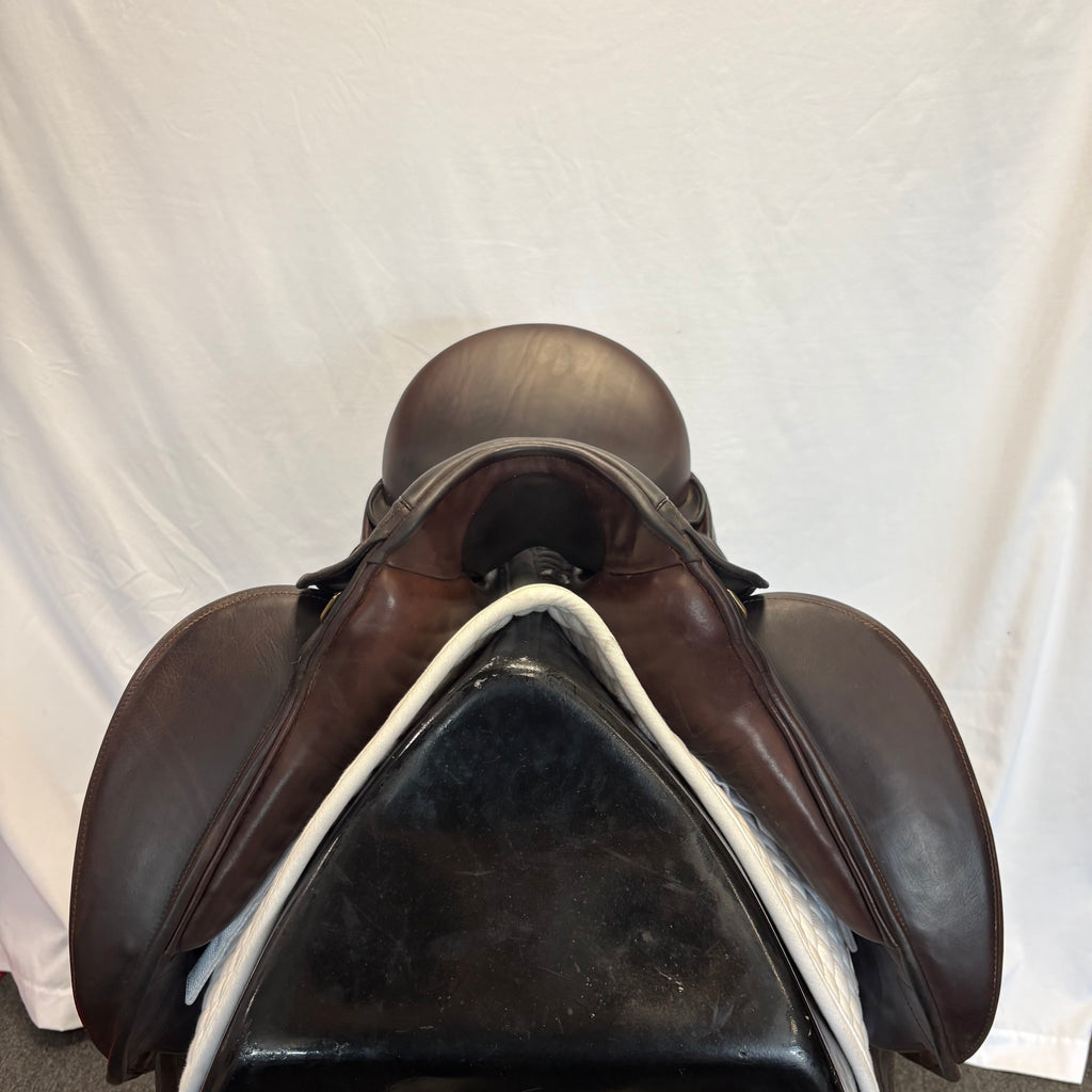 Used Fichtbauer Paura KCR 17.5" Monoflap Dressage Saddle