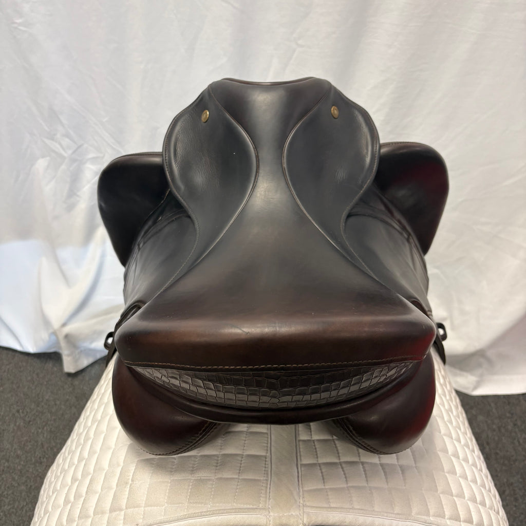 Used Fichtbauer Paura KCR 17.5" Monoflap Dressage Saddle