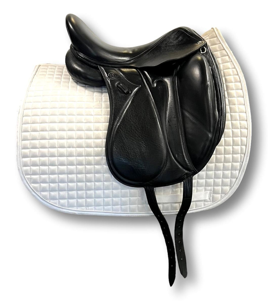 Used Devoucoux Makila S 16.5" Dressage Saddle