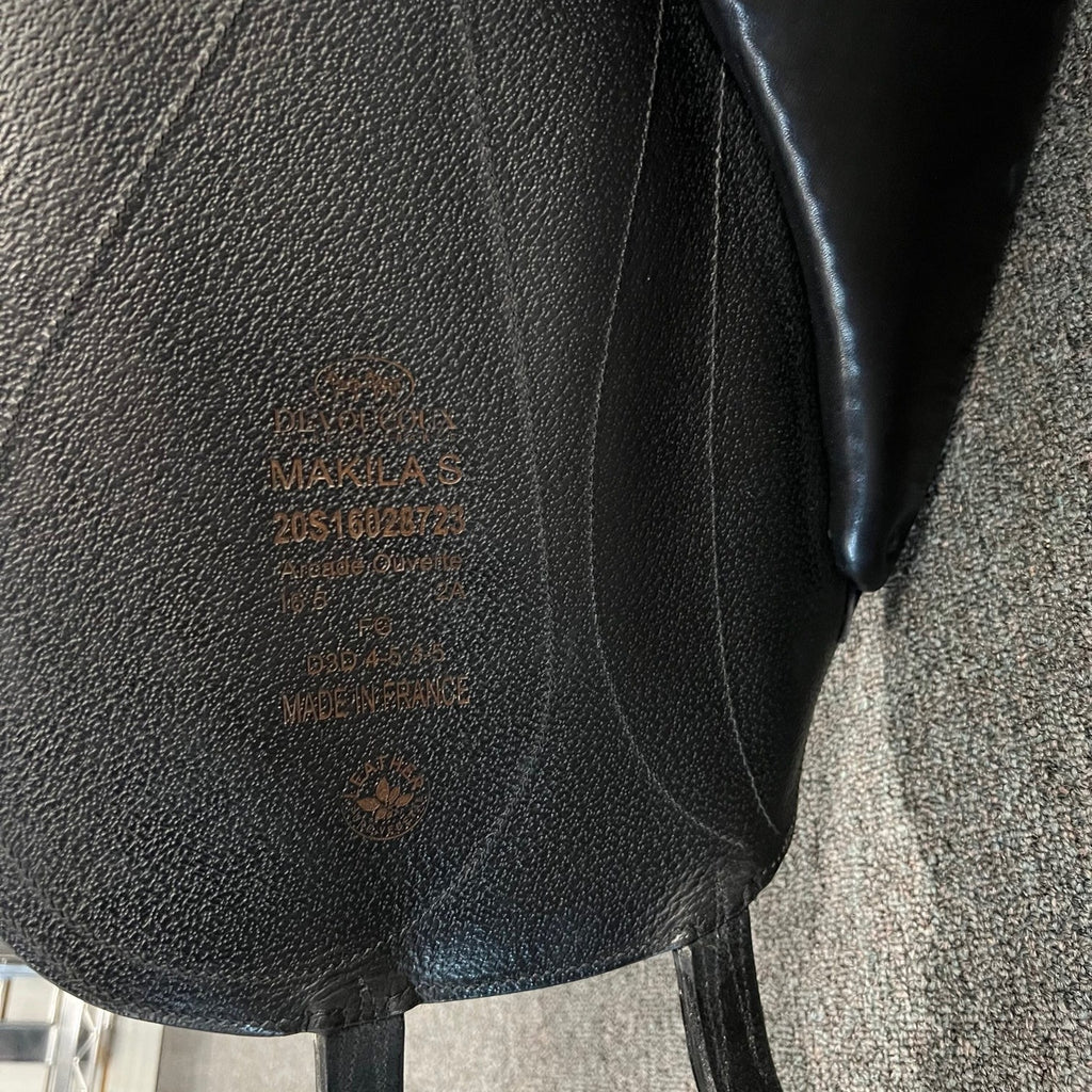 Used Devoucoux Makila S 16.5" Dressage Saddle