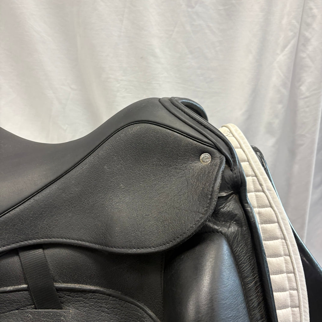 Used Custom Icon Star 17.5" Monoflap Dressage Saddle