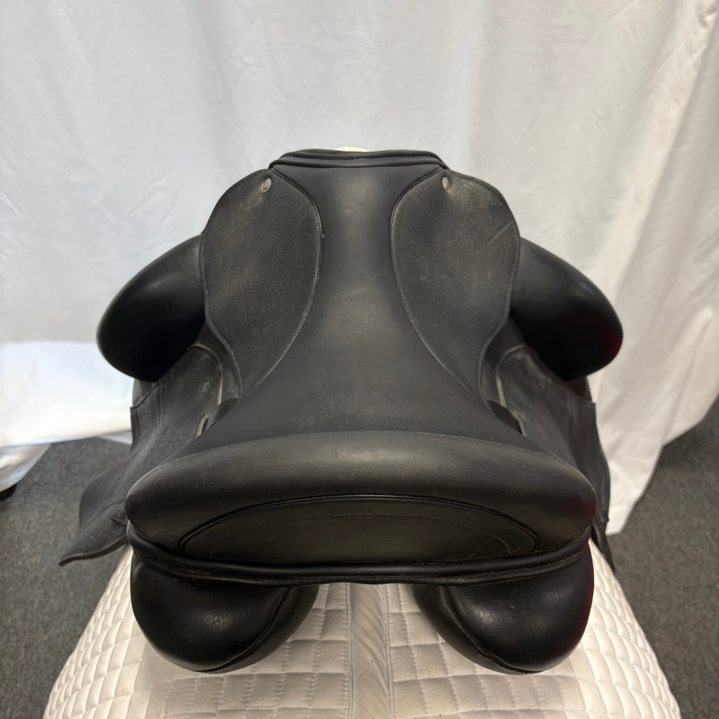 Used Custom Icon Star 17.5" Monoflap Dressage Saddle