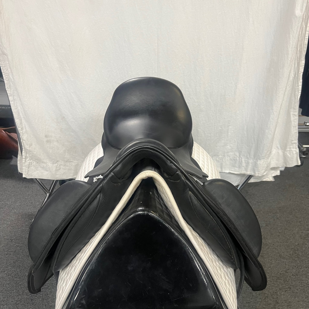 HOLD: Used Custom Wolfgang Signature Solo MKII 17.5" Dressage Saddle