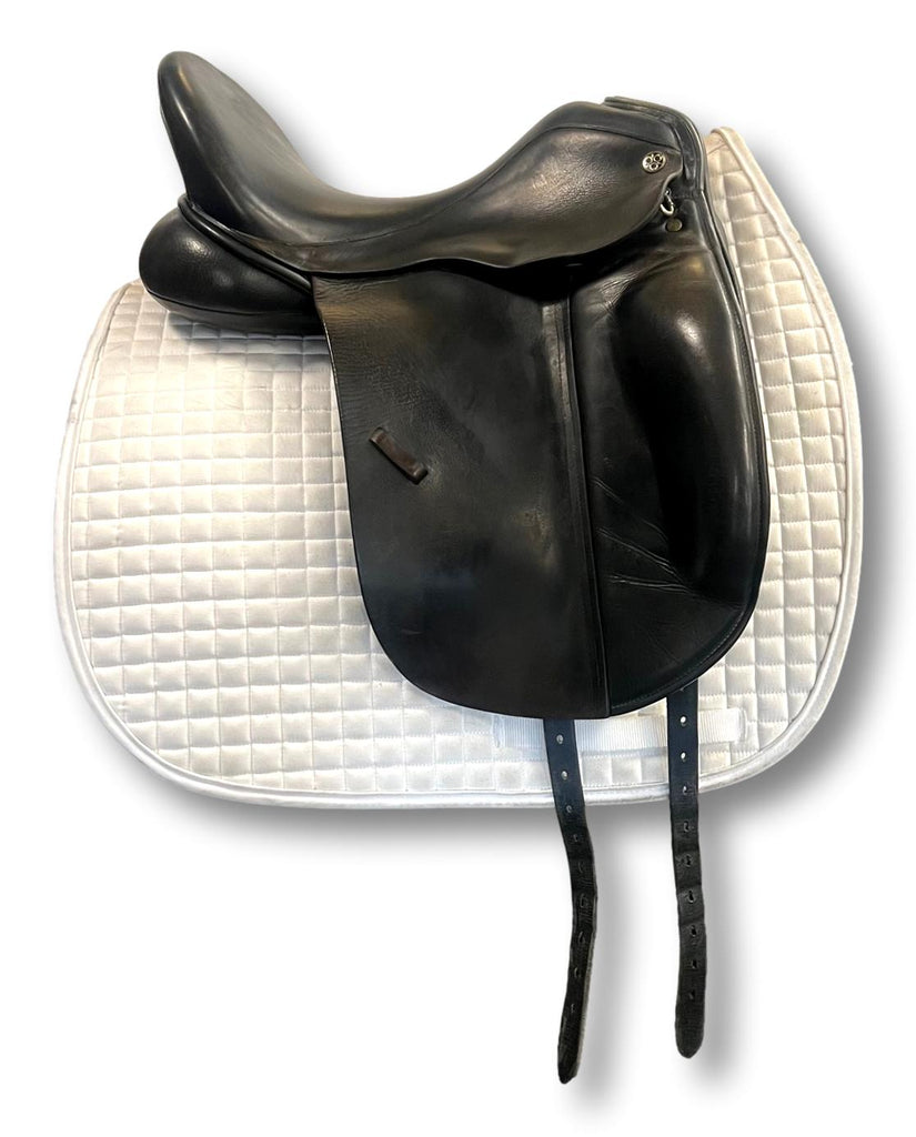 HOLD: Used Trilogy Verago Elite 17.5" Dressage Saddle