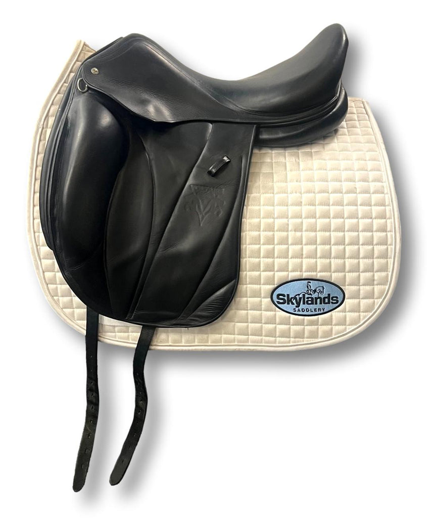 HOLD: Used Voltaire Adelaide 18" Monoflap Dressage Saddle