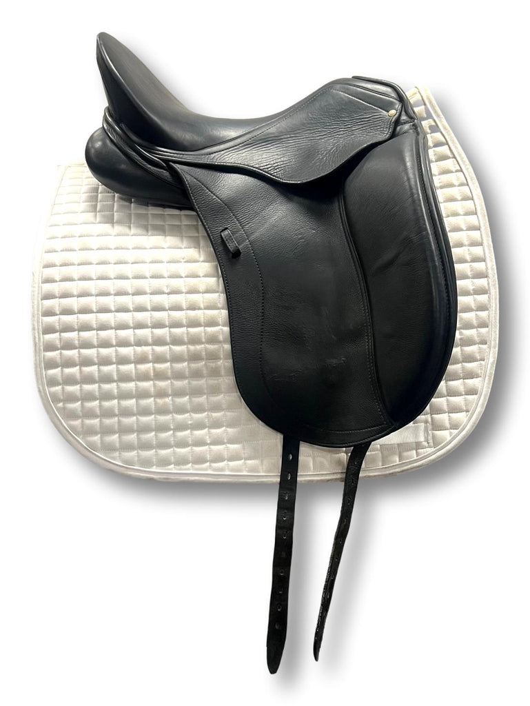 HOLD: Used Schleese Triumph 18" Dressage Saddle