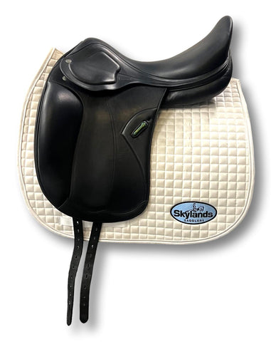 Used Devoucoux Chiberta 18" Monoflap Jump Saddle