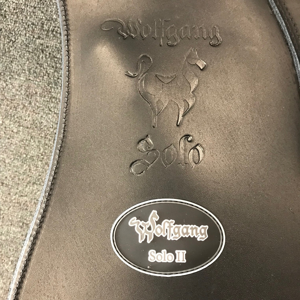Demo Custom Wolfgang Signature Solo MKII 18.5" Dressage Saddle