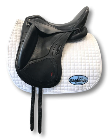 Used Aviar Rook 1.0 - 17.5"" Monoflap Dressage Saddle