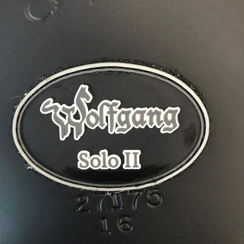 HOLD: Demo Custom Wolfgang Signature Solo MKII 18" Dressage Saddle